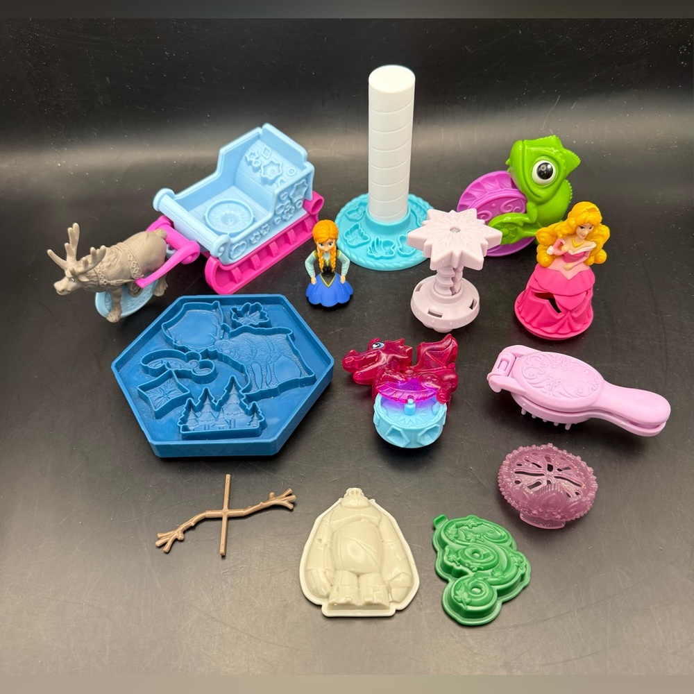 Play-Doh Disney Frozen Sled Adventure Anna Sven, Tangled and Aurora Replacements